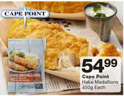 Cape Point Hake Medallions-450g Each