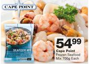 Cape Point Frozen Seafood Mix-700g Each