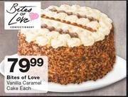 Bites Of Love Vanilla Caramel Cake-Each