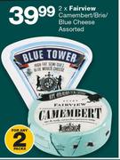 Fairview Camembert/Brie/Blue Cheese Assorted-For 2