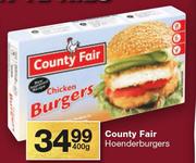 Country Fair Hoenderburgers-400g