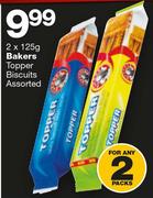 Bakers Topper Biscuits Assorted-2 x 125g