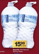Aquelle Still Natural Spring Water-5Ltr Each