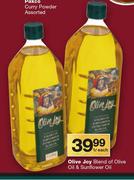Olive Joy Blend Of Olive Oil & Sunflower Oil-1Ltr Each