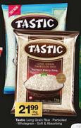 Tastic Long Grain Rice Parboiled/Wholegrain/Soft & Absorbing-2Kg Each