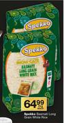 Spekko Basmati Long Grain White Rice-2Kg Each