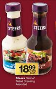 0Steers Sauce/salad Dressing Assorted-375ml Each