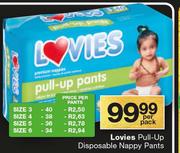 Special Lovies Pull Up Disposable Nappy Pants Size 5-36 Per Pants