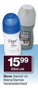 Dove an rol vir Mans/Dames Verskeidenheid-50ml Elk