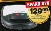 Platinum 2-Sny vlekvrye staal toebroodjiemaker-elk