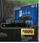 DSTV Explora 2 Decoder Excluding Dish & Installation-Each