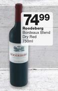 Roodeberg Bordeaux Blend Dry Red-750ml