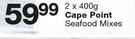 Cape Point Seafood Mixes-2 x 400g 
