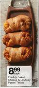 Freshly Baked Cheese & Chutney Panini Twists-Each