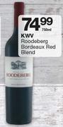 KWV Roodeberg Bordeaux Red Blend-750ml