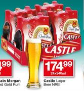 Castle Lager Beer NRB-24x340ml
