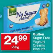 Gullon Sugar Free Yoghurt Creams Biscuits-220g