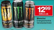 Monster Energiedrankie Verskeidenheid-500ml Elk