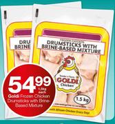 Goldi Frozen Chicken Drumsticks With Brine Based Mixture-1.5Kg Each