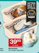 Spoonfulls Ice Cream-2Ltr Each