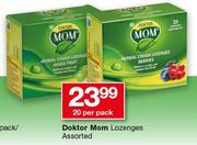 Doktor Mom Lozenges Assorted-20 Per Pack