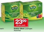 Doktor Mom Lozenges Assorted-20 Per Pack