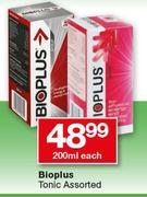 Bioplus Tonic Assorted-200ml Each