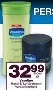 Vaseline Hand & Lyfvloei room verskeidenheid-400ml Elk