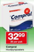 Compral hoofpynpoeiers-38 Per Pak