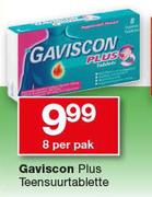 Gaviscon Plus teensuurtablette-8 Per Pak