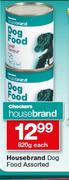 Housebrand Dog Food Assorted-820g Each