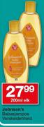 Johnson's baba sjampoe verskeidenheid-200ml Elk