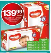 Huggies Dry Comfort weggooidoeke Grootte 2-94 Per Doek