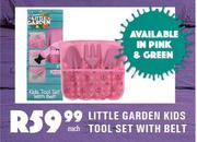 Little Garden Kids Tool Set With Belt