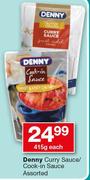 Denny Curry Sauce/Cook-In Sauce-415g Each