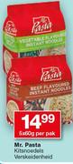 Mr. Pasta Kits noedels Verskeidenheid-5x60g Per Pak