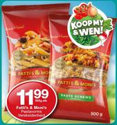 Fatti’s & Moni Pastavorms Verskeidenheid-500g Elk