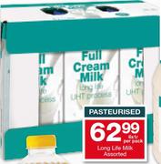 Long Life Milk-6x1Ltr Per Pack