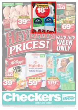 Checkers Gauteng, Mpumalanga, Limpopo, North West : Heydays Specials (08 Oct - 14 Oct 2018), page 1