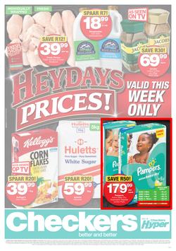 Checkers Gauteng, Mpumalanga, Limpopo, North West : Heydays Specials (08 Oct - 14 Oct 2018), page 1