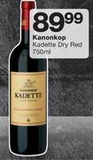 Kanonkop Kadette Dry Red-750ml Each