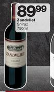 Zandvliet Shiraz-750ml Each