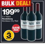 Roodeberg Bordeaux Dry Red-3X750ml