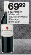 Beyerskloof Cabernet Sauvignon/Merlot/Pinotage-750ml Each