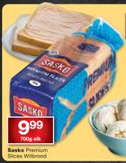 Sasko Premium Slices Witbrood-700g Each