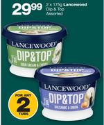 Lancewood Dip & Top Assorted-2x175g