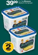 Blossom Medium Fat Spread-2 x 1Kg Tub