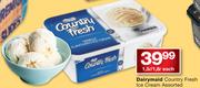 Dairymaid Country Fresh Ice Cream Assorted-1.5Ltr/1.8 Ltr Each