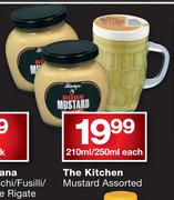 The Kitchen Mustard-210ml/250ml Each