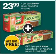 Knorr Liquid Stock Pot 4 Per Pack 